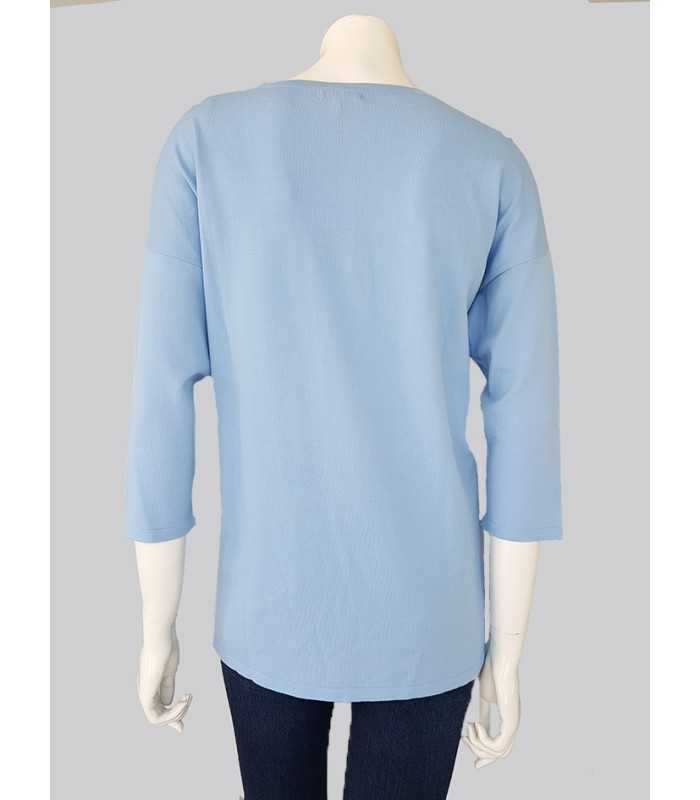 Suéter Azul Mujer Pisonero
