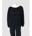 Suéter Negro Mujer Tricot Chic