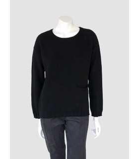 Suéter Negro Mujer Tricot Chic