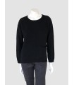 Suéter Negro Mujer Tricot Chic