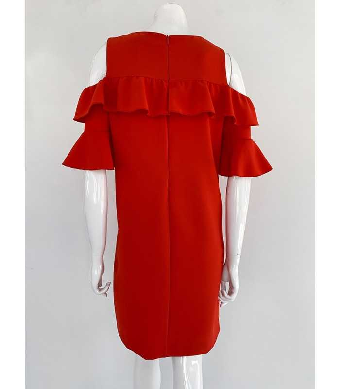 Vestido Rojo Mujer Anna Rachele