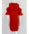 Vestido Rojo Mujer Anna Rachele