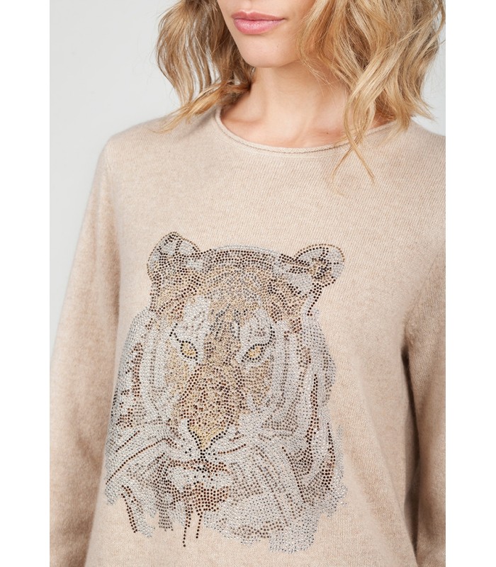 Suéter Tigre Mujer Anna Mora