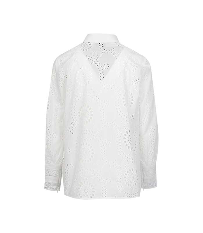 Camisa Batista Perforada Marella Mujer