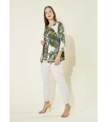 Chaqueta Estampada Piero Moretti Mujer
