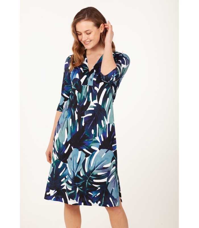 Vestido Hojas Anna Mora Mujer