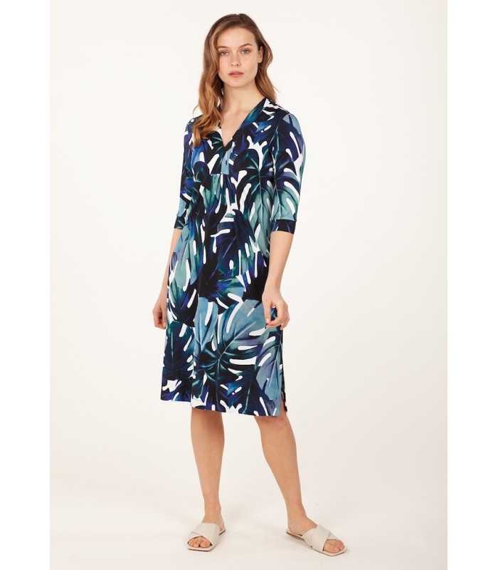 Vestido Hojas Anna Mora Mujer
