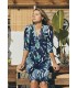 Vestido Hojas Anna Mora Mujer